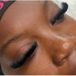 extension de cils effet volume russe